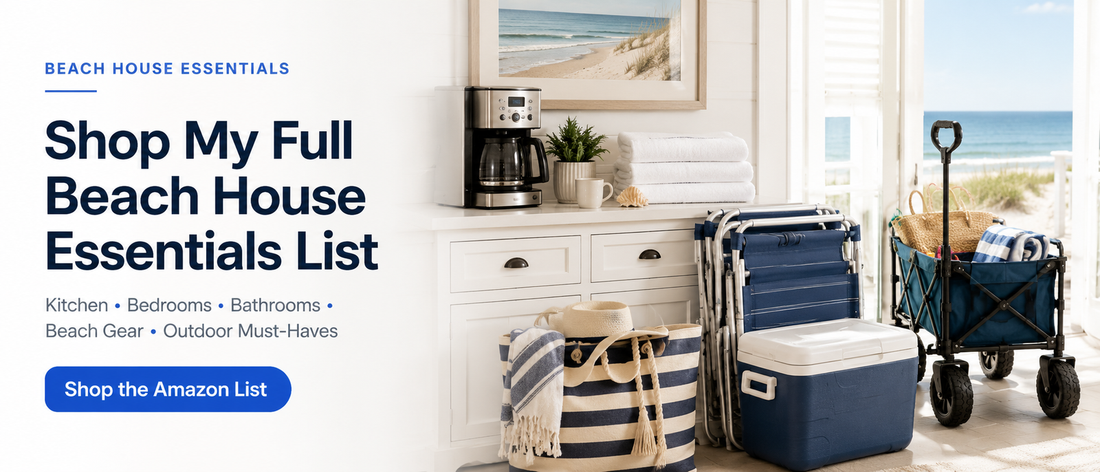 Beach House Essentials Shop the List