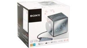 sleek sony alarm clock