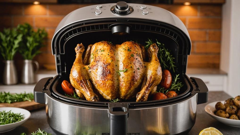 air fry whole chicken
