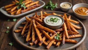 crispy sweet potato fries