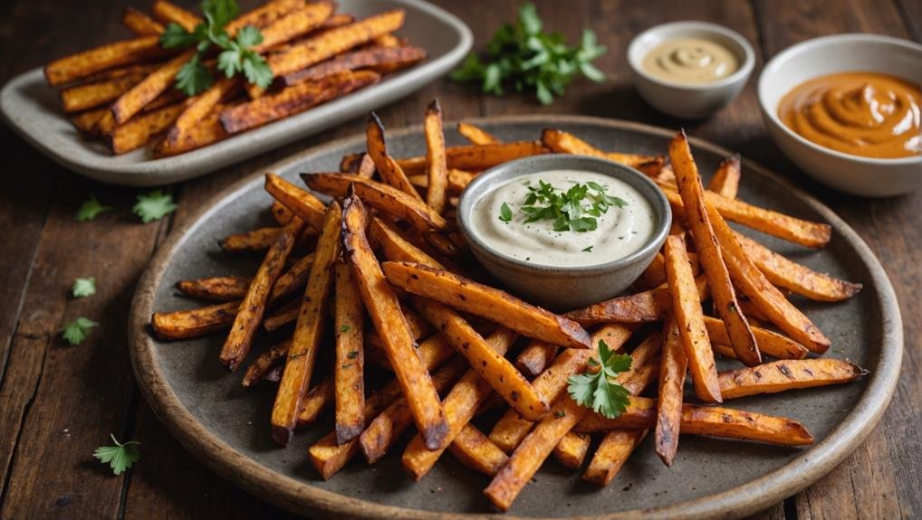 crispy sweet potato fries