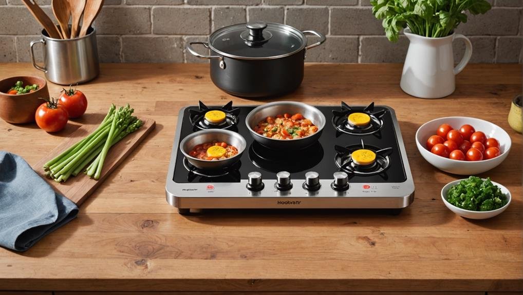 essential portable hob features