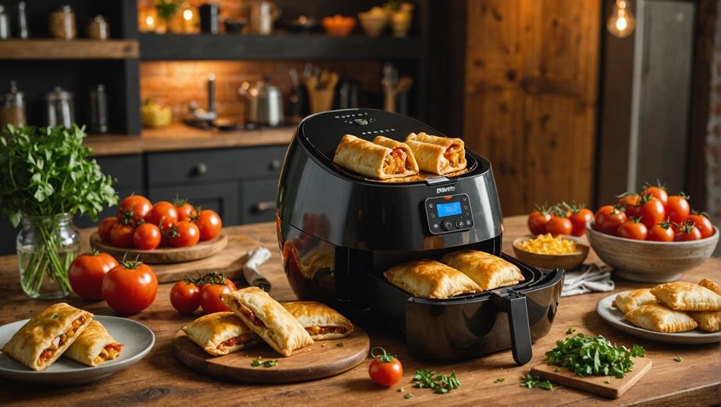 quick air fry hot pockets