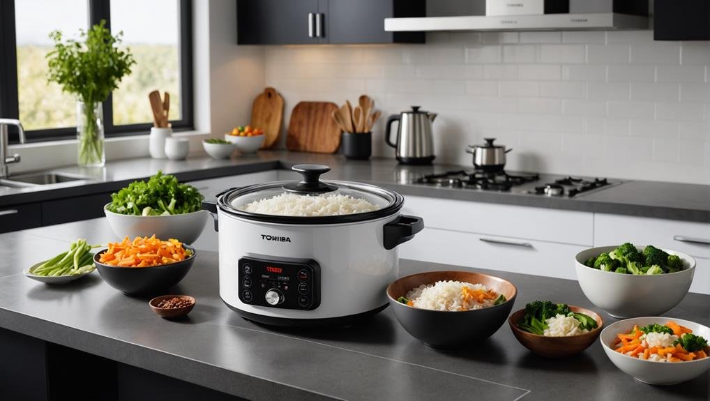 toshiba rice cooker benefits