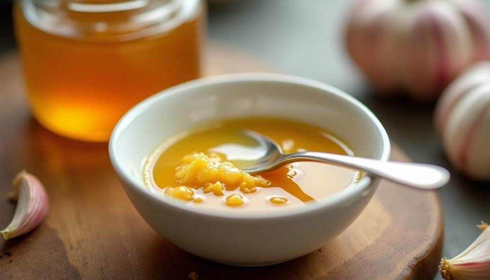 prepare honey garlic sauce