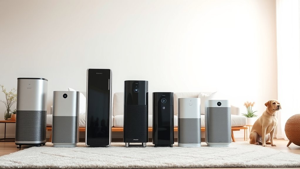 best pet hair air purifiers