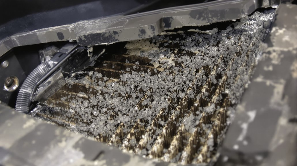 black smoke indicates rich burn