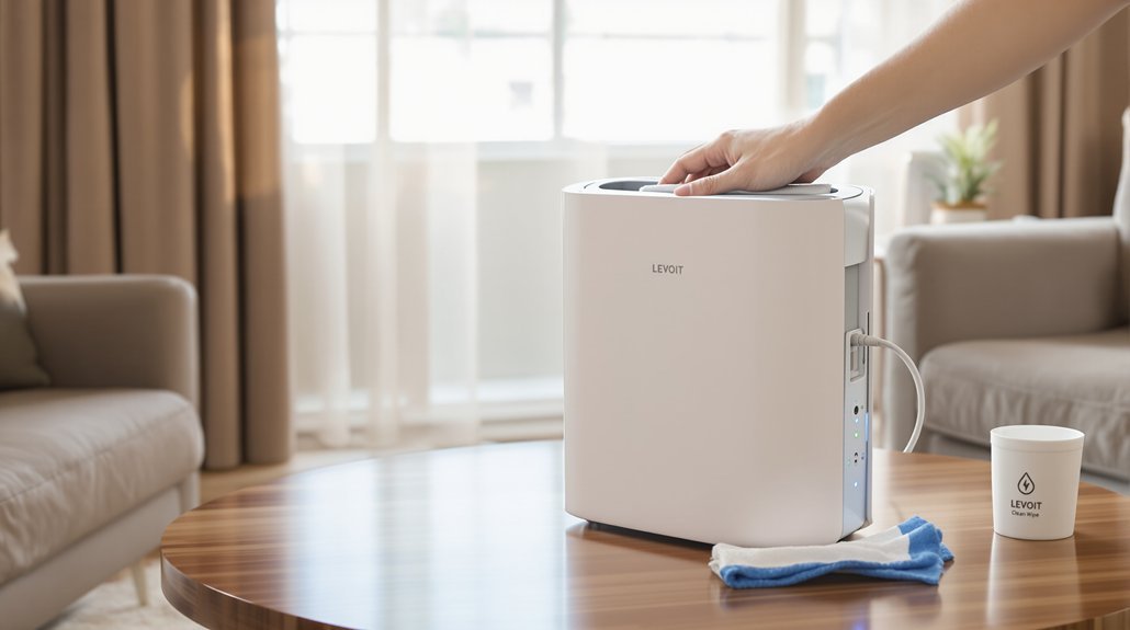 clean replace inspect position filters