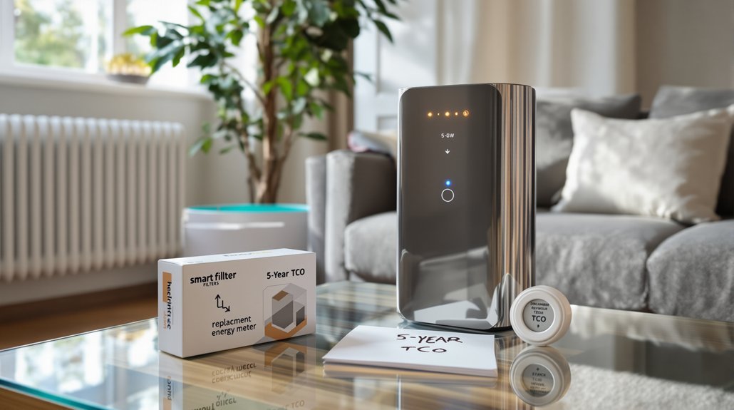 five year operating and filters