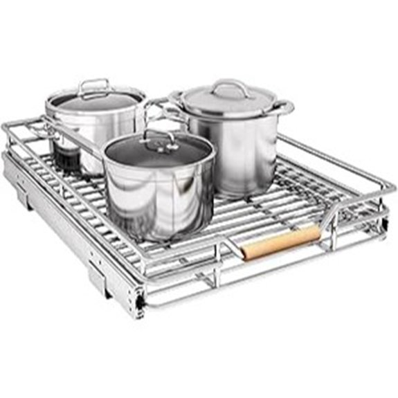 Heavy-Duty Pull-Out Cabinet Organizer with Drawers