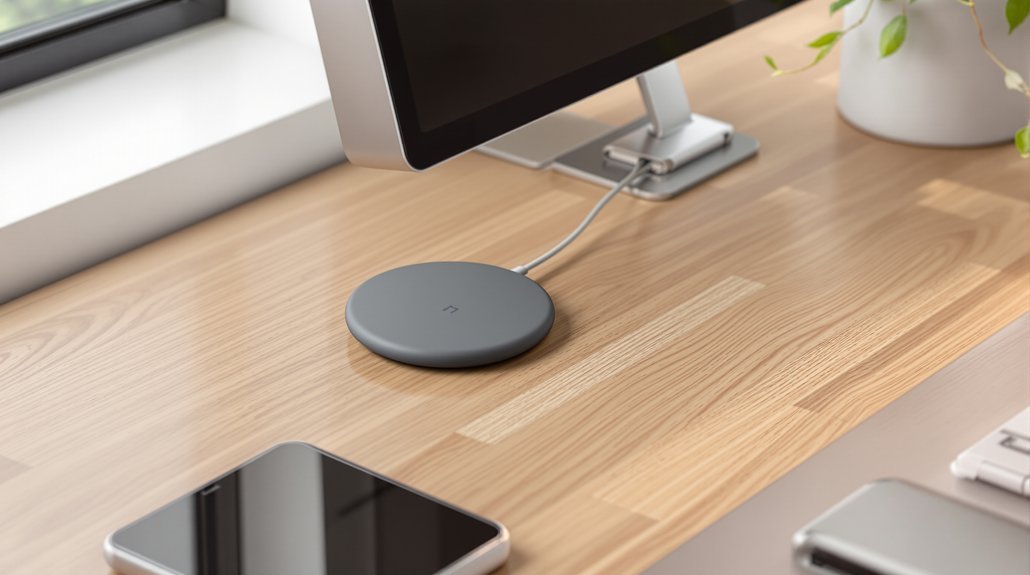 hidden drawer charging hub