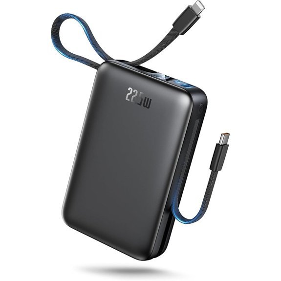50,000mAh Power Bank with Built-in Cables