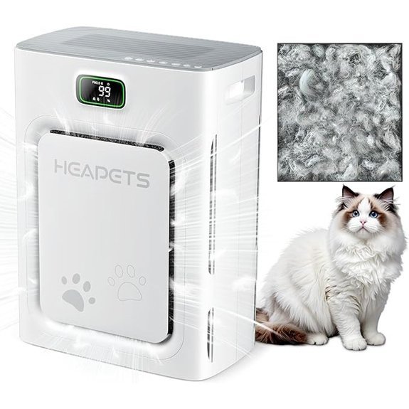 Pet Air Purifier for Large Rooms 2500ft
