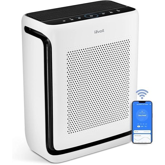 LEVOIT Vital 200S-P Large Room Air Purifier White