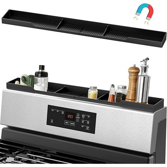 AWOKE 30in Magnetic Stove Top Shelf Organizer