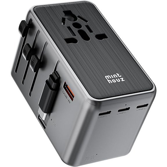 Minthouz Universal Travel Adapter GaN 70W Fast Charger