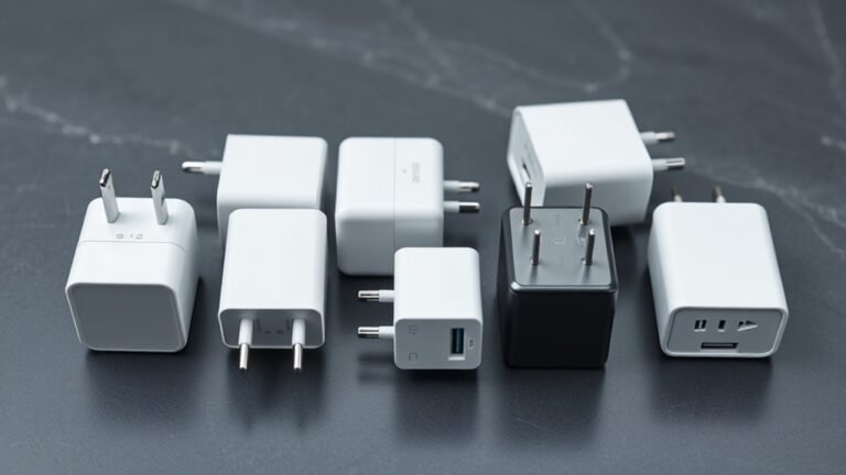 six fast usb c chargers
