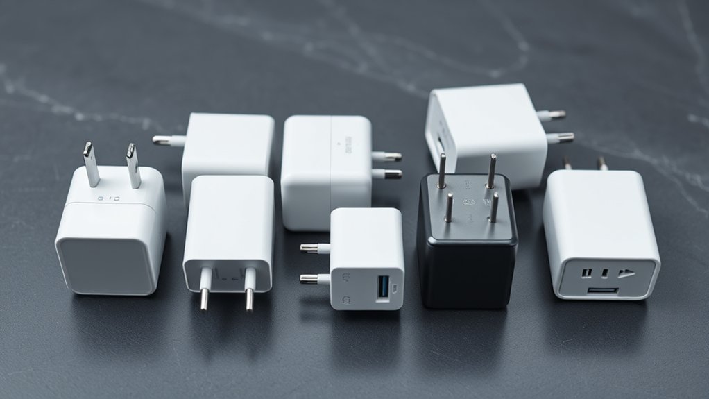 six fast usb c chargers
