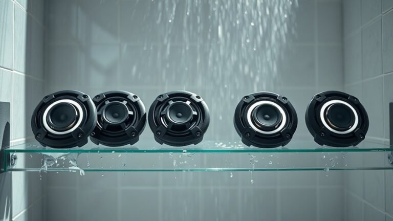 top waterproof durable shower speakers