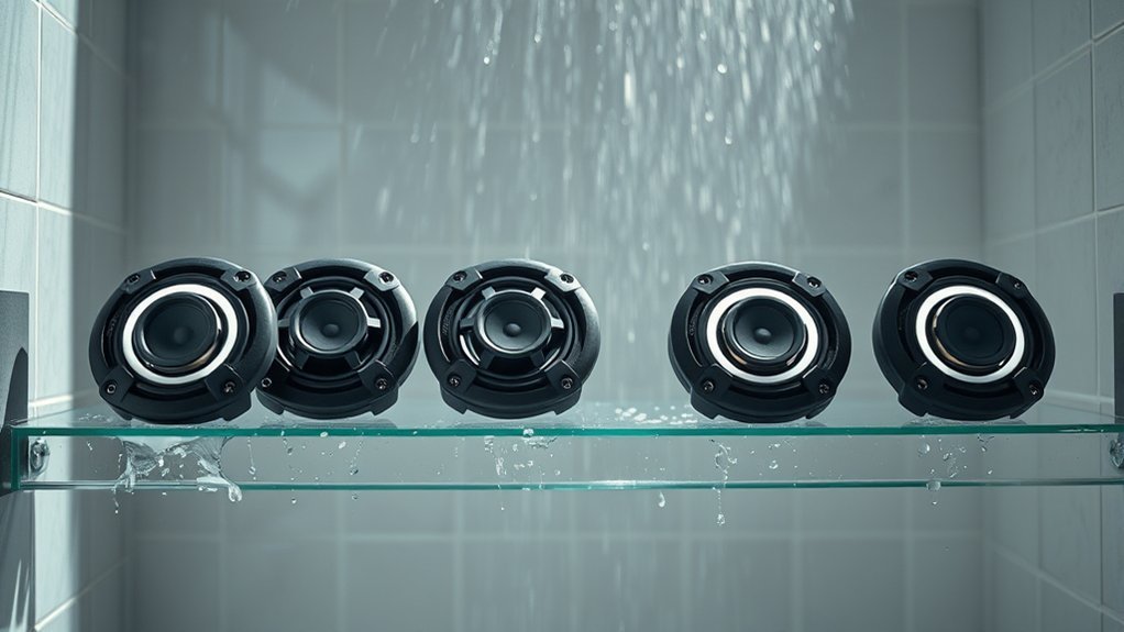 top waterproof durable shower speakers