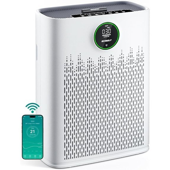 Smart Air Purifier for Large Rooms with WiFi