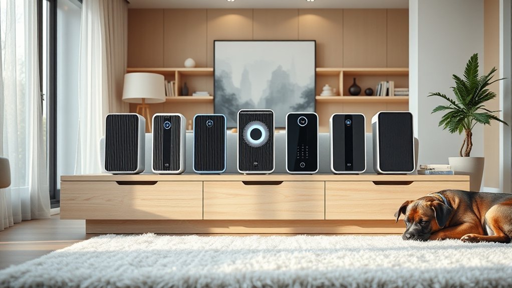 top pet hair air purifiers