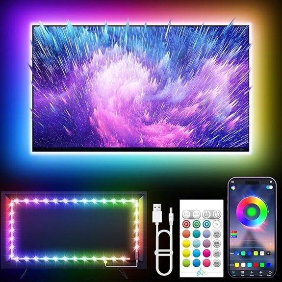 16.4ft RGB TV Backlight with Bluetooth App