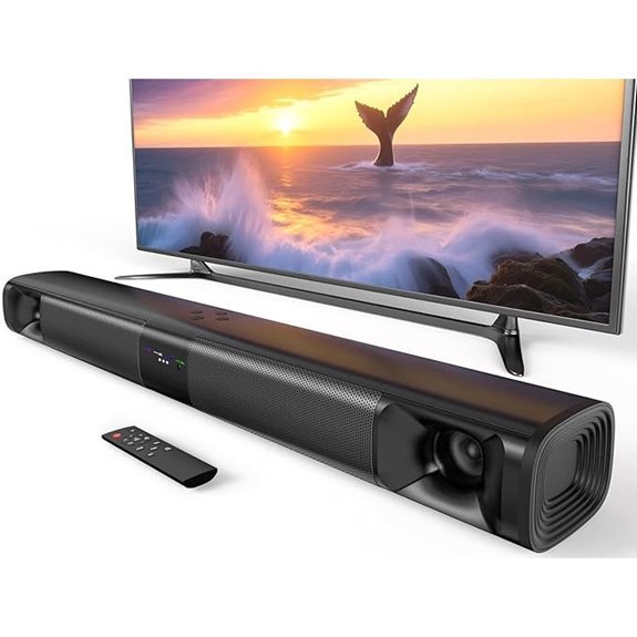80W Sound Bar with Detachable 2-in-1 Design
