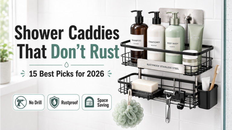 Shower Caddies That Do Not Rust: 15 Best Rustproof Picks for 2026