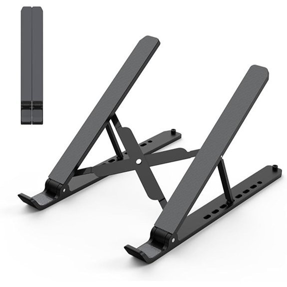 Adjustable Laptop Stand with Cooling for 10-15.6” Laptops