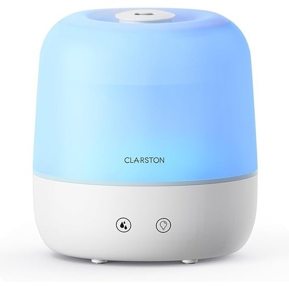 Clarston 2L Cool Mist Humidifier with Adjustable Nozzle