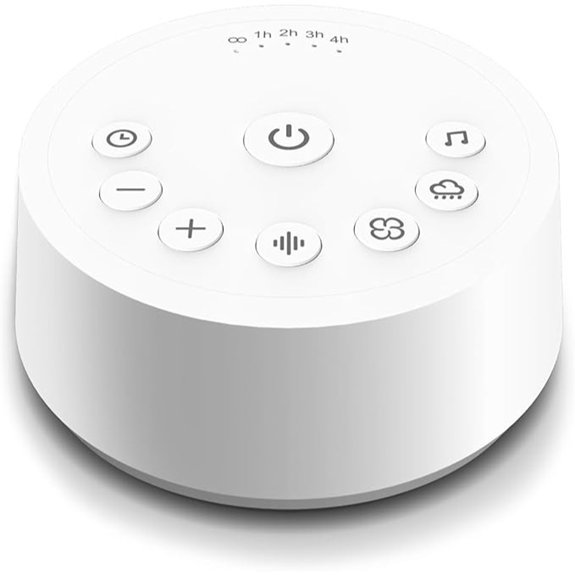 Color Noise Machine with 25 Sounds 32 Levels