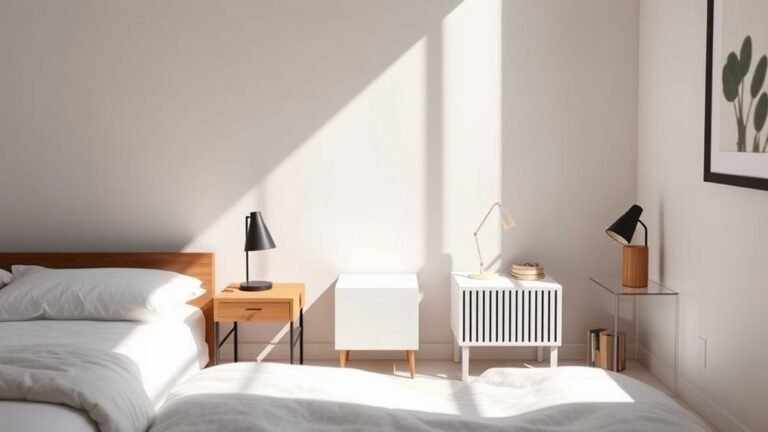 compact bedside table roundup