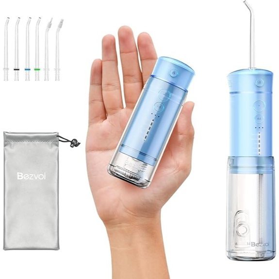Bezvoi Mini Cordless Water Flosser for Travel