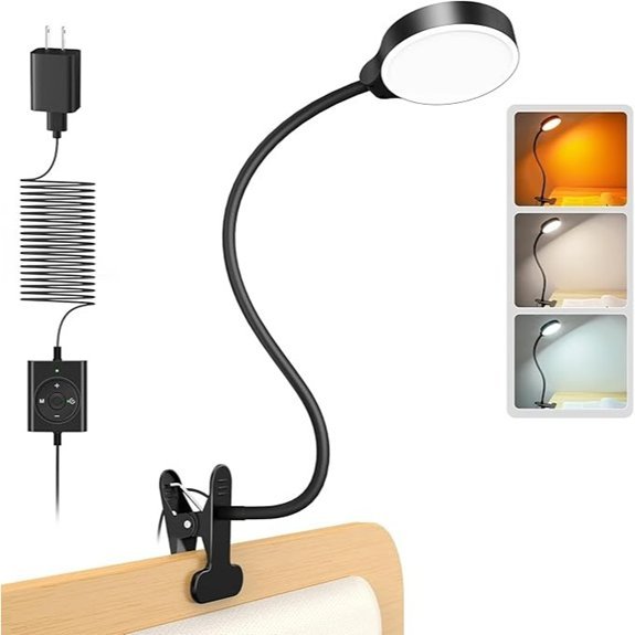 Glocusent Clip-On Reading Light with 36LED