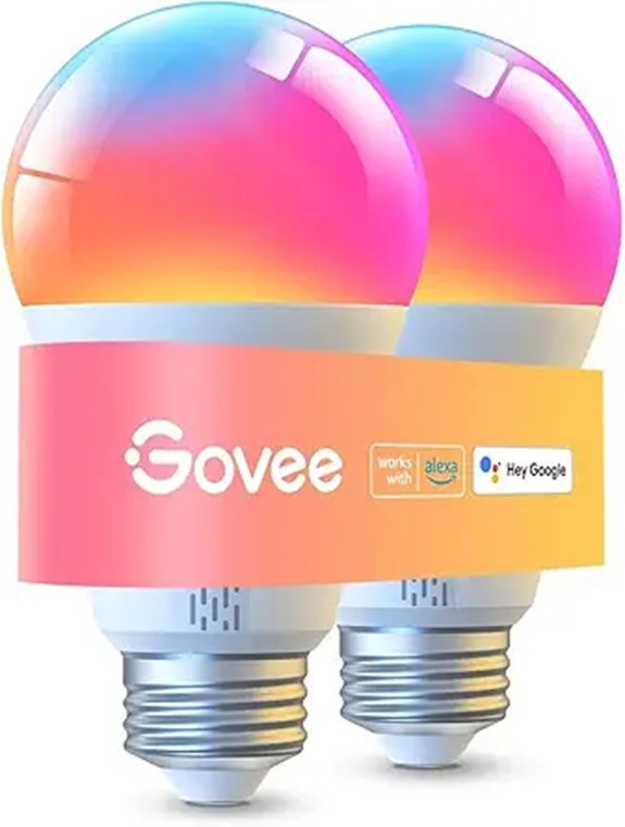 Govee RGBW Smart Bulbs WiFi/Bluetooth 2 Pack