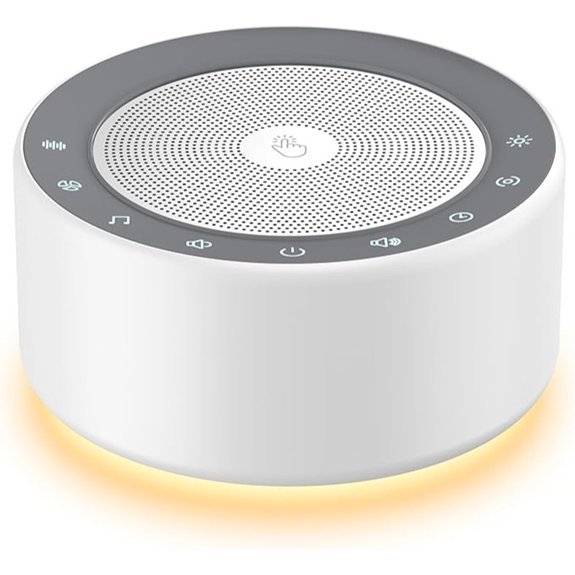 Kipcush White Noise Machine with Night Light