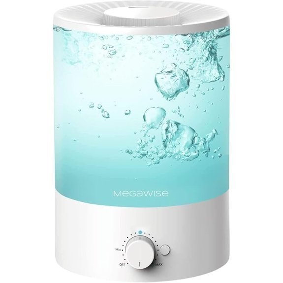 MegaWise Night Light Humidifier 3.5L Auto Shutoff