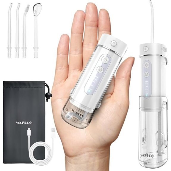 Water Flosser Travel Mini Cordless with 5 Modes