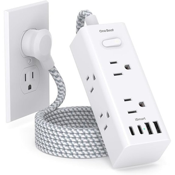 Power Strip Surge Protector with USB Ports