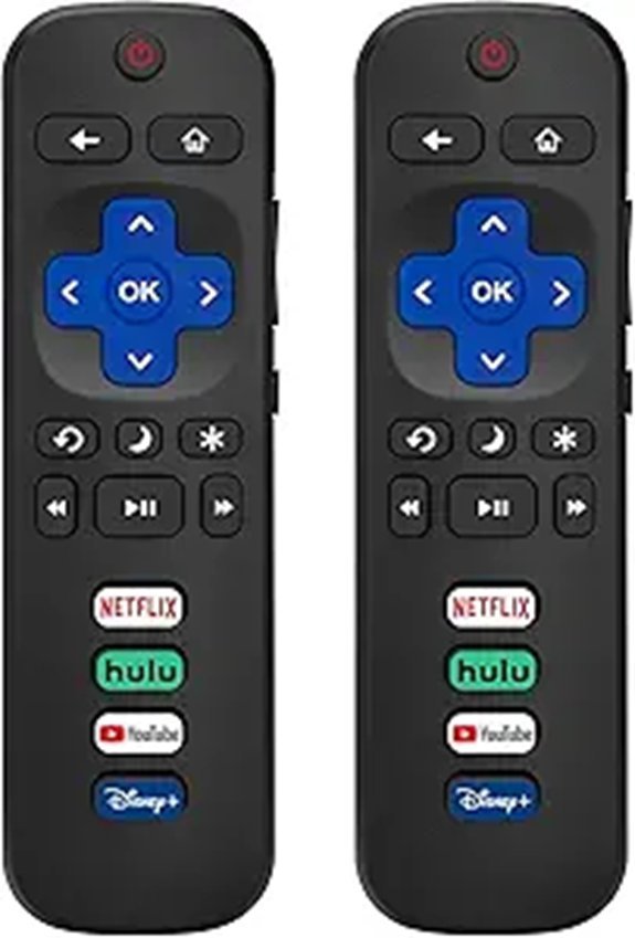 Roku TV Replacement Remote (Pack of 2)
