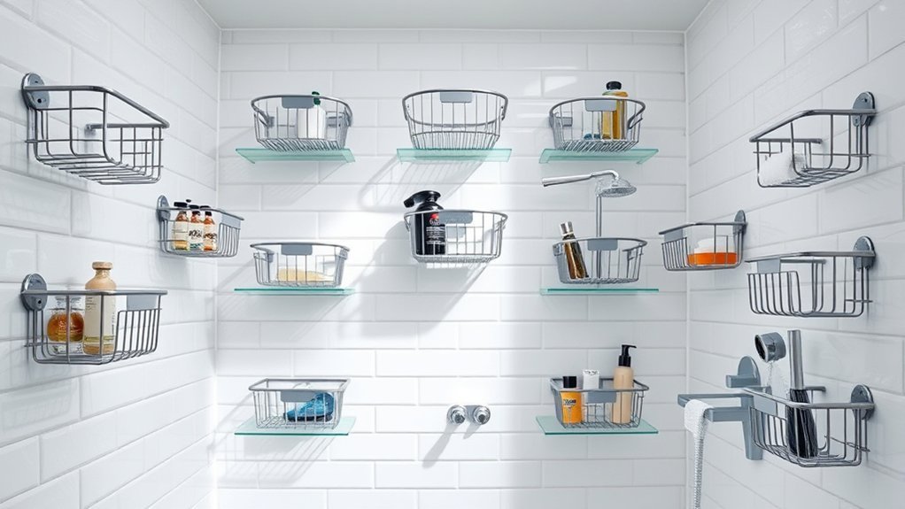 rustproof top rated shower caddies