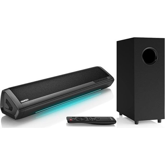 Saiyin 17-inch 2.1 Channel Sound Bar with Subwoofer