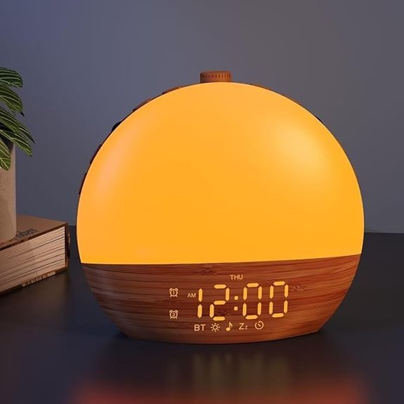 Sunrise Alarm Clock with Bluetooth and Sound Machine