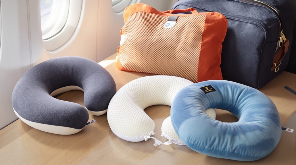supportive adjustable travel pillow