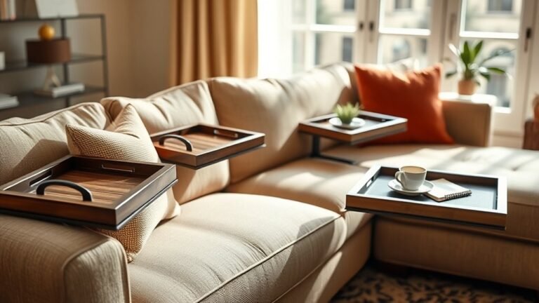 top couch arm tray tables