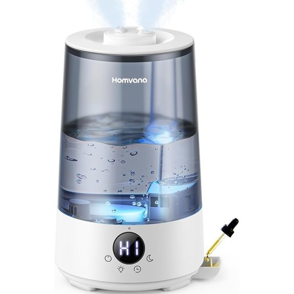 Homvana Ultrasonic Humidifier 3.6L Top-Fill Quiet