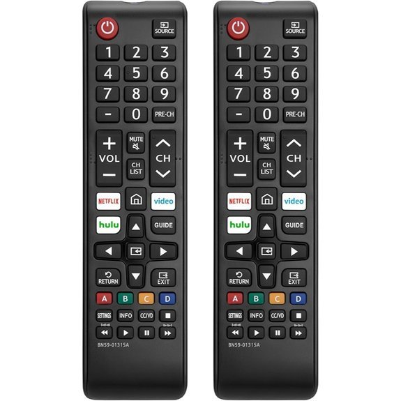 Pack of 2 Universal Samsung TV Remotes