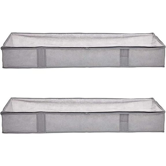 Amazon Basics Under-Bed Fabric Storage Bags (2-pack)