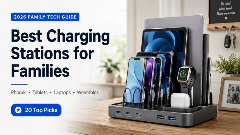 Best Charging Stations for Families with Multiple Devices in 2026